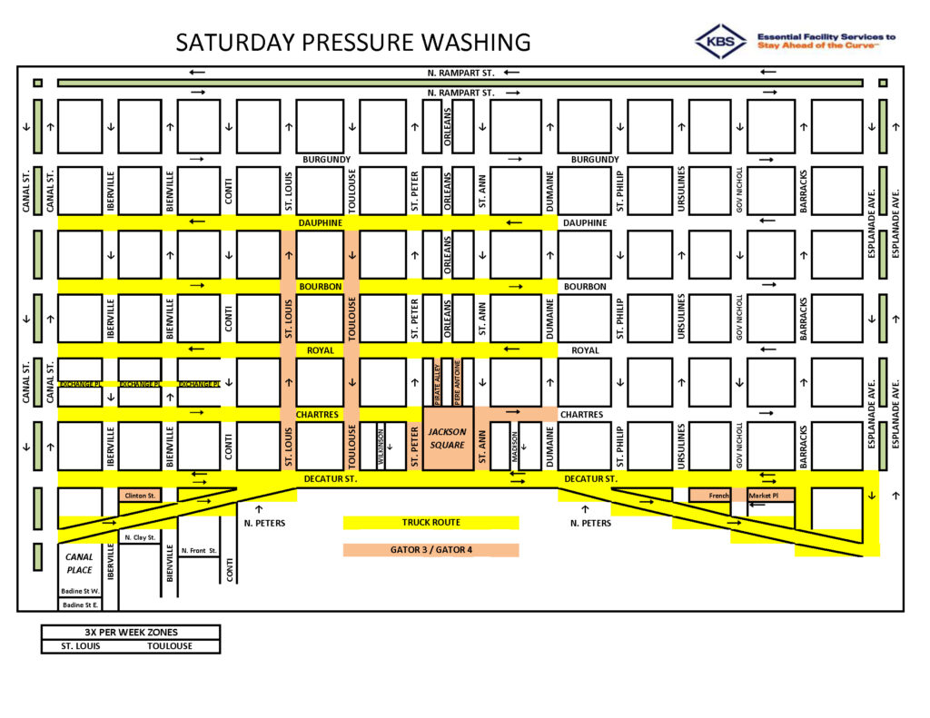 Saturday pressure washing route