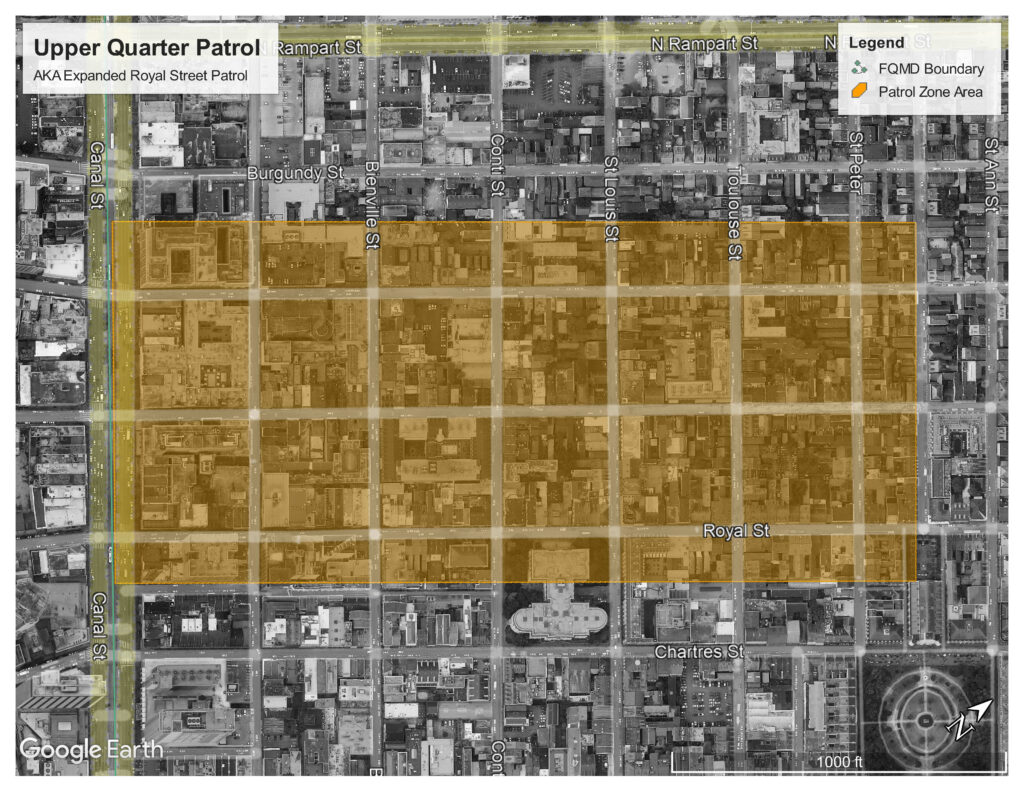 Upper Quarter Patrol Map